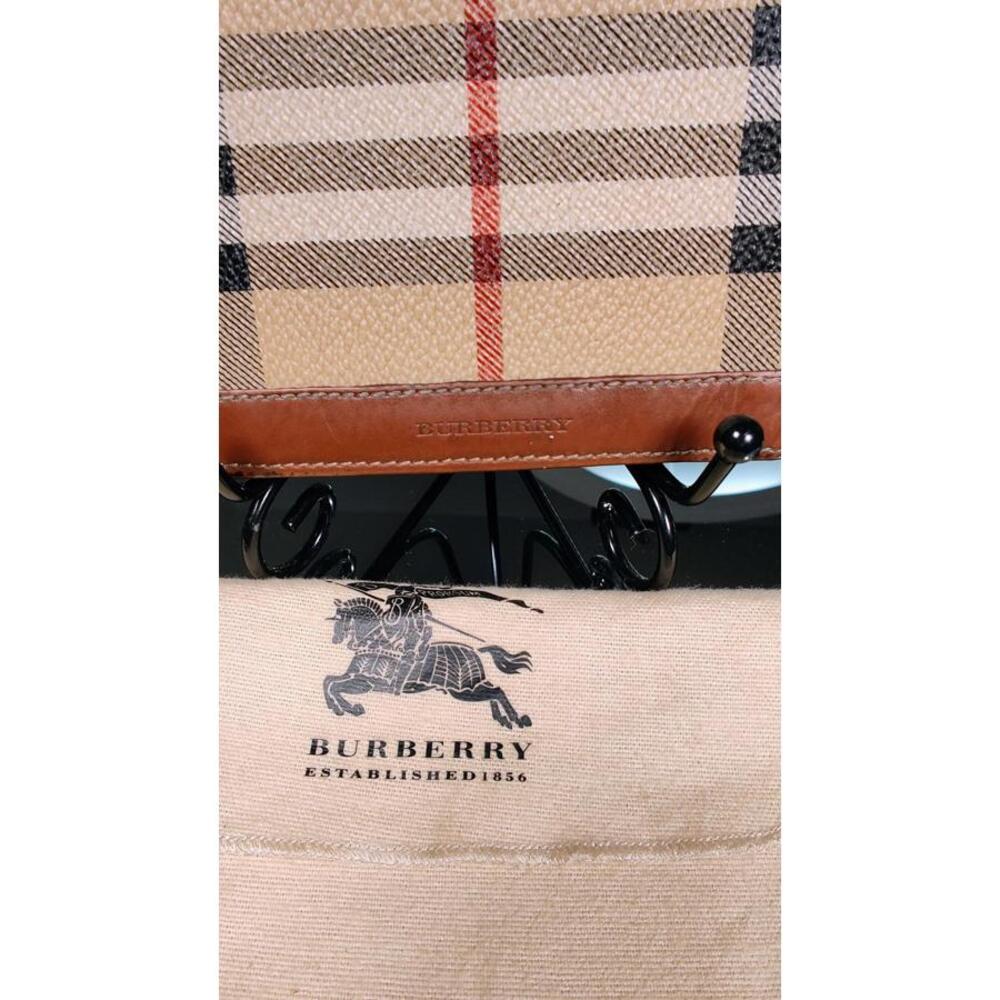 Men Burberry Wallet Classic NovaCheck Leather Trim - Picture 2 of 9